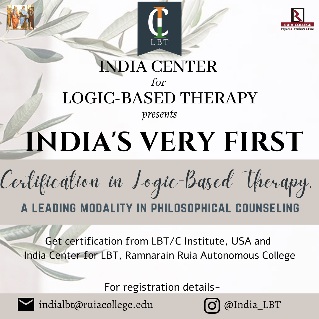 Logic Based Therapy Logic Based Therapy